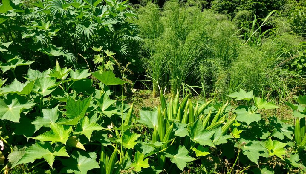 okra companion plants