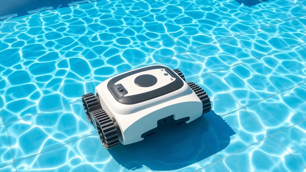 optimized pool cleaner movement