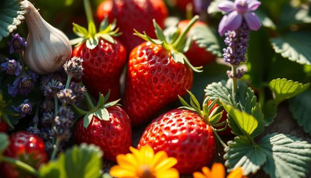 organic pest control for strawberries