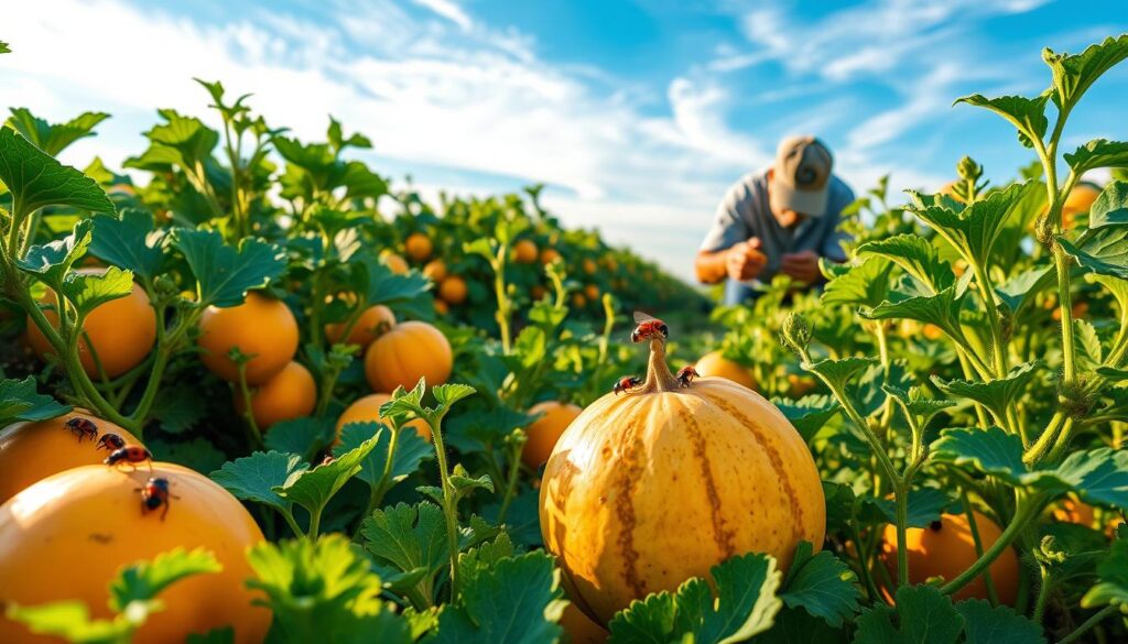 pest management for cantaloupe