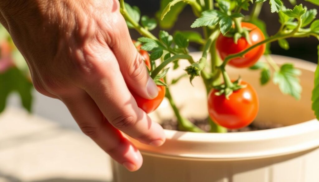 pest management for container tomatoes