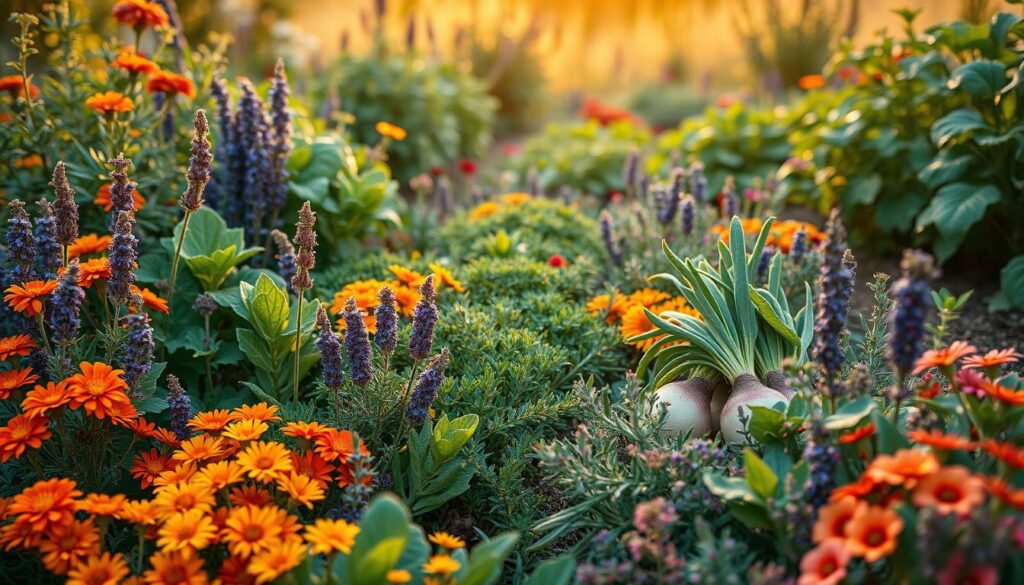 pest management with companion planting