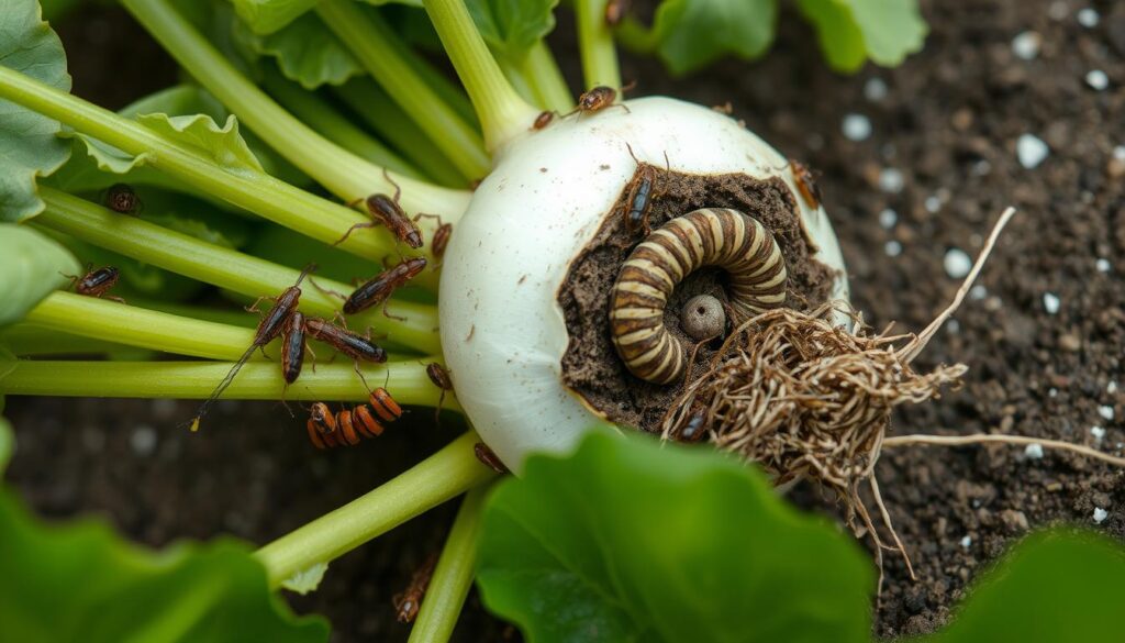 pests affecting radishes