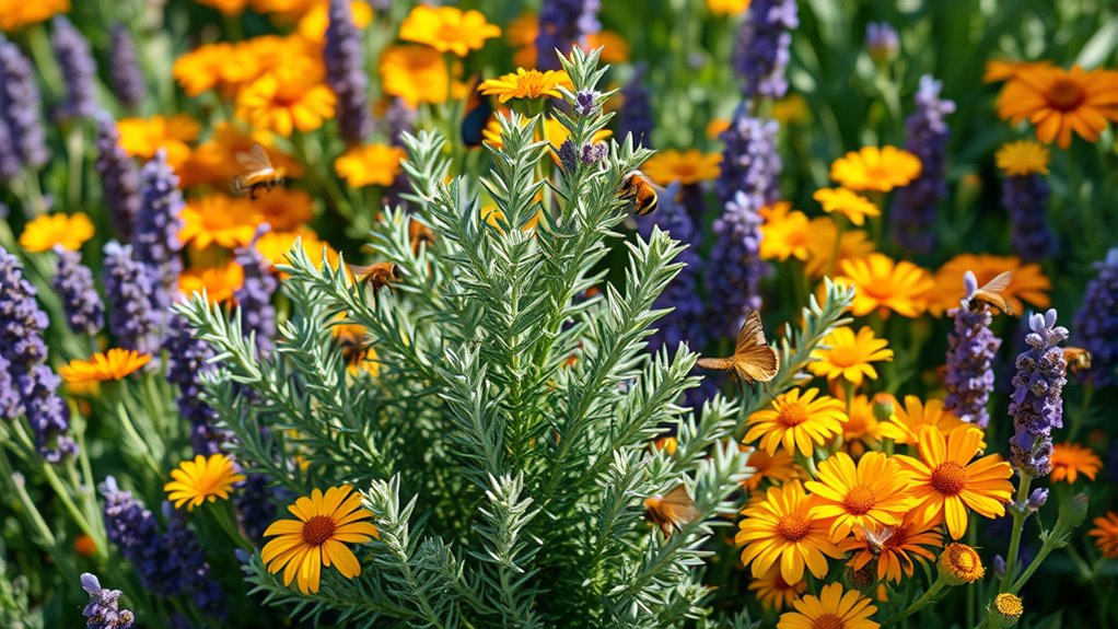 plant flowers for natural pest control