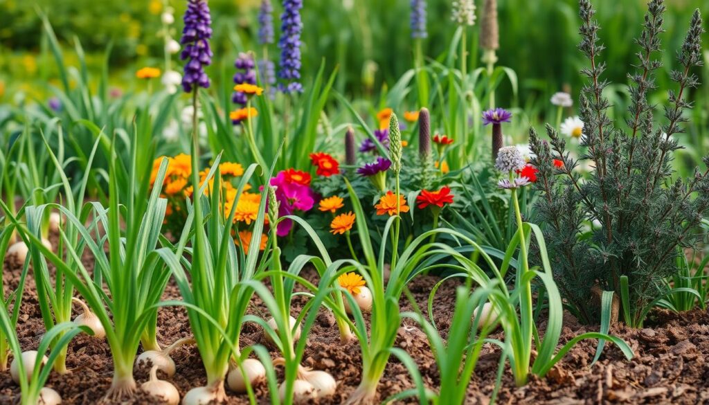 planting companions for onions