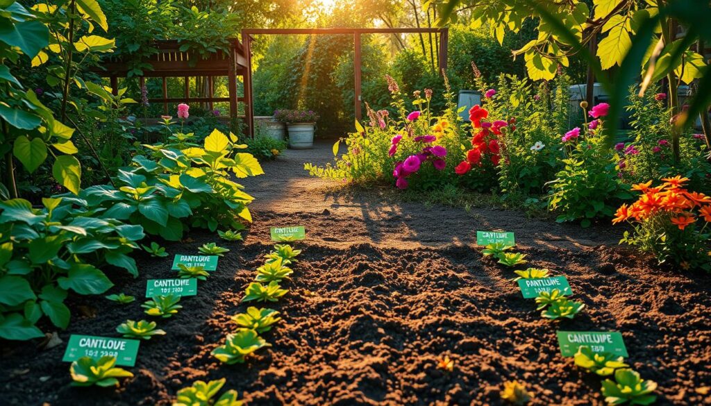 planting dates for cantaloupe