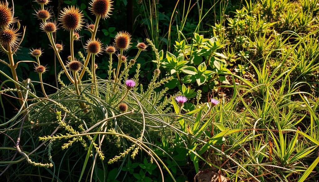 plants that harm thyme growth
