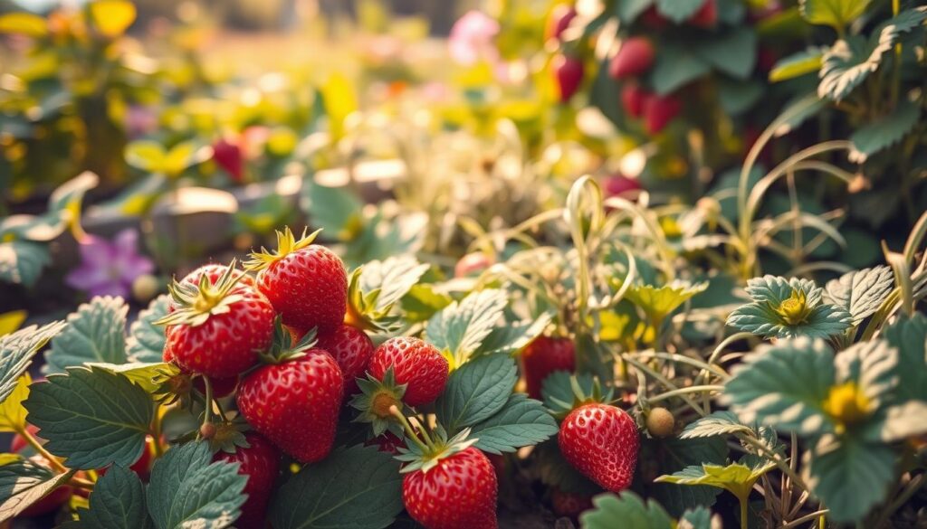 plants to avoid near strawberries