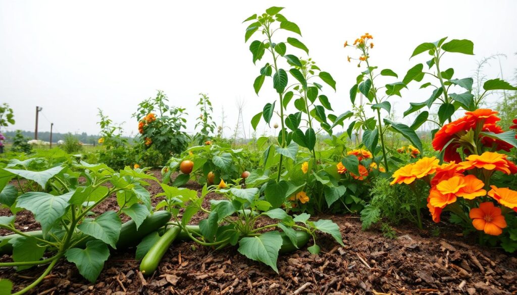 plants to avoid with cucumbers