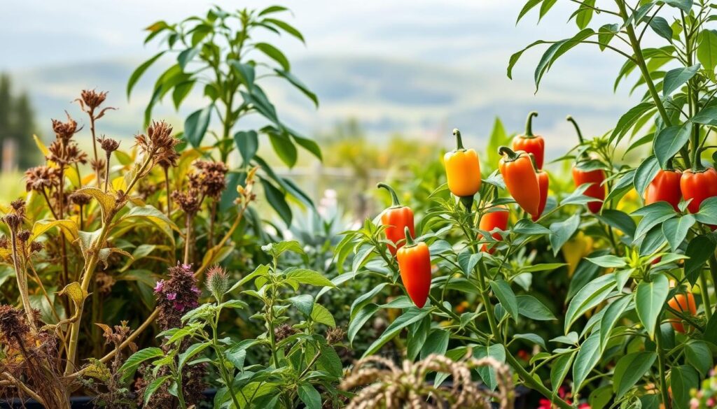 plants to avoid with peppers