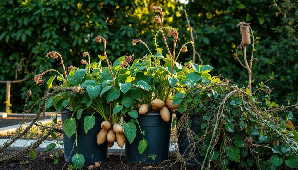 plants to avoid with potatoes