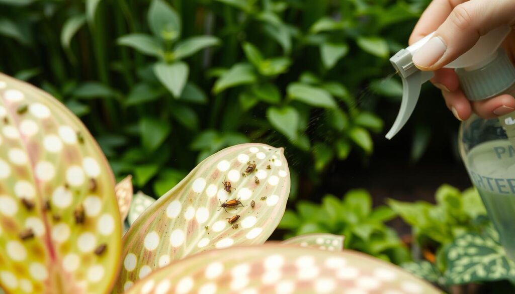 polka dot plant pest control