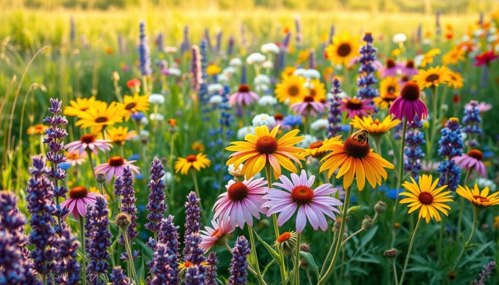 pollinator flowers for blueberries