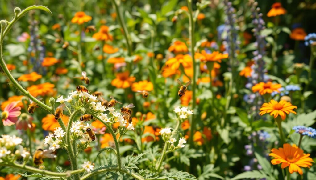 pollinators for tomato gardens
