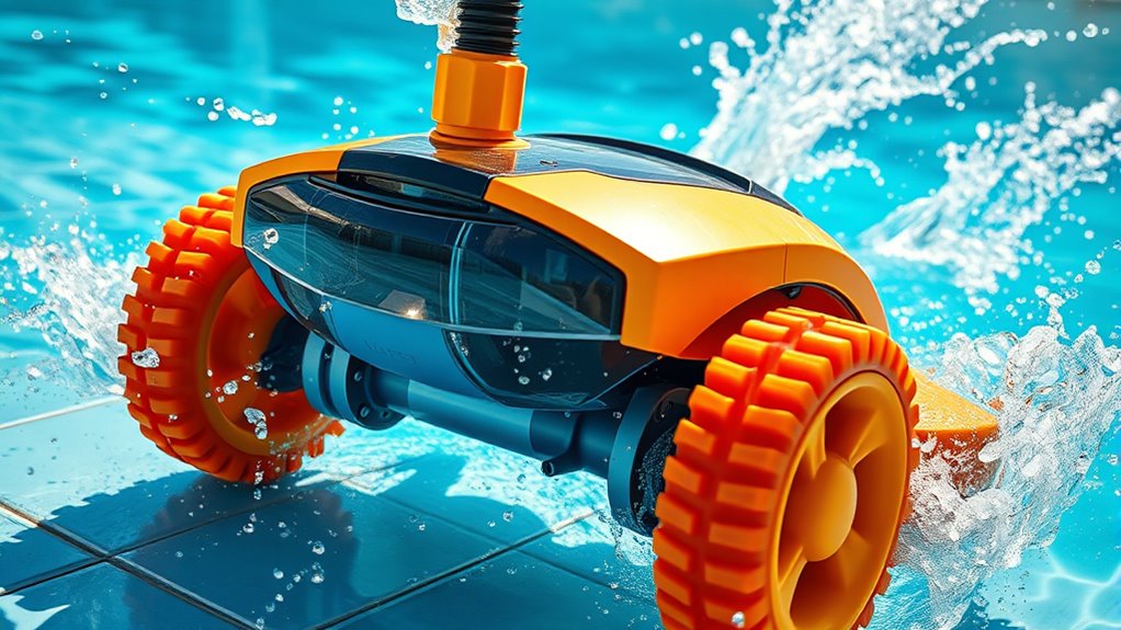 pool cleaner components and maintenance