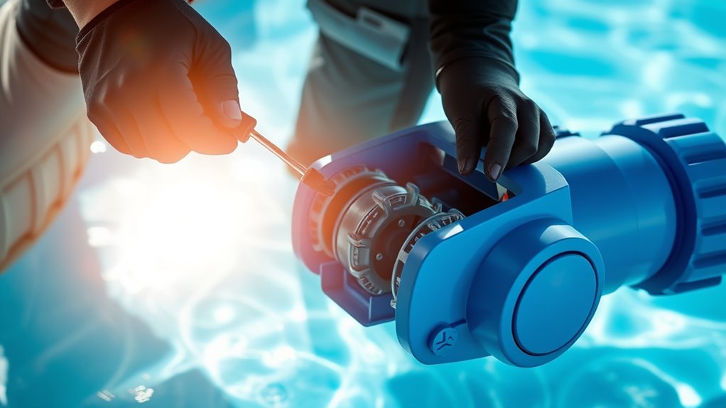 pool cleaner pressure issues