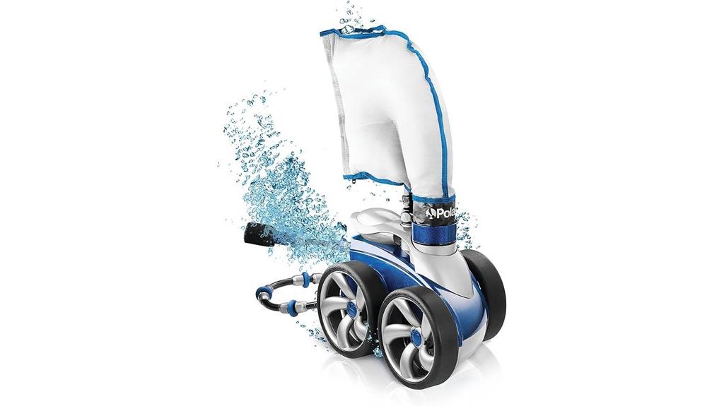 pool cleaner with swivel