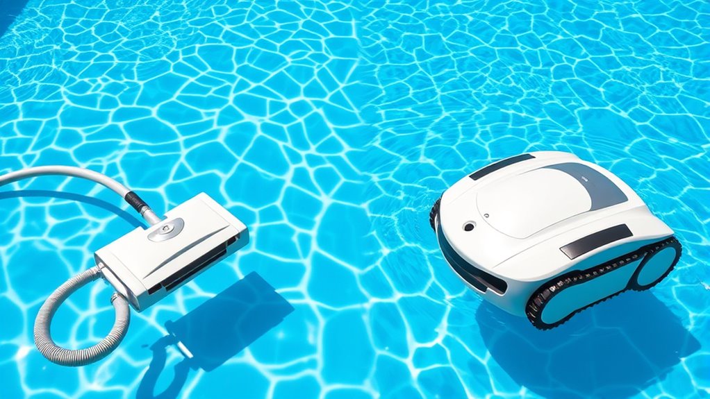 pool cleaning method comparison