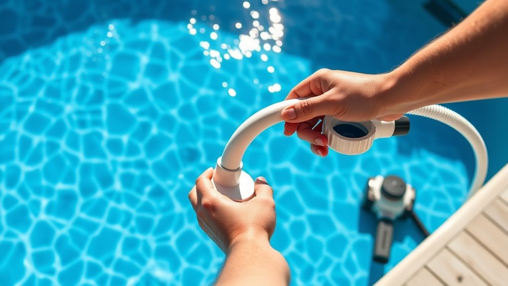pool prep and equipment check