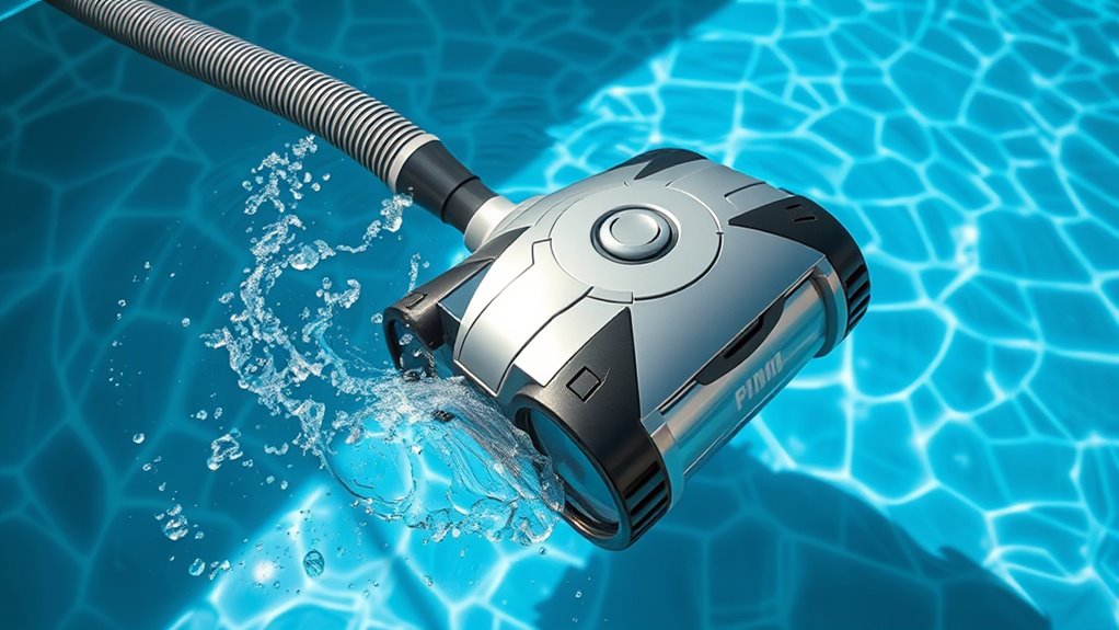pool pump driven debris removal