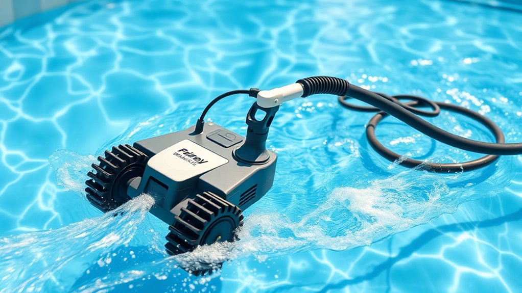 powerful suction ensures thorough cleaning