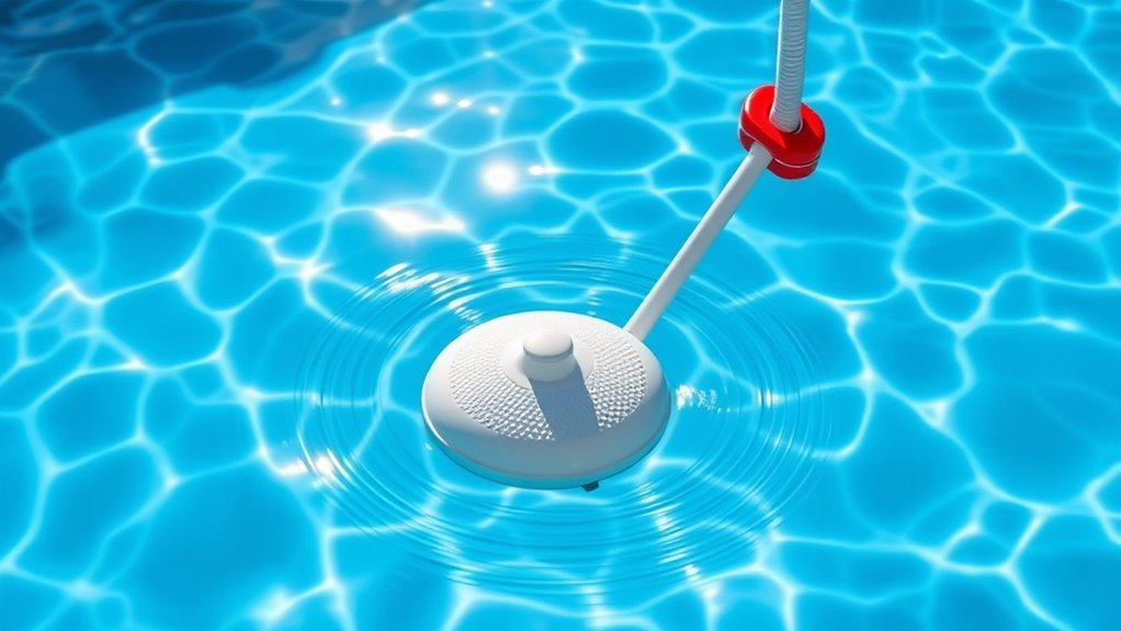proper pool cleaner placement