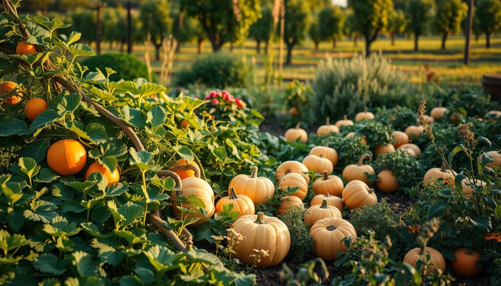 pumpkin interplanting options