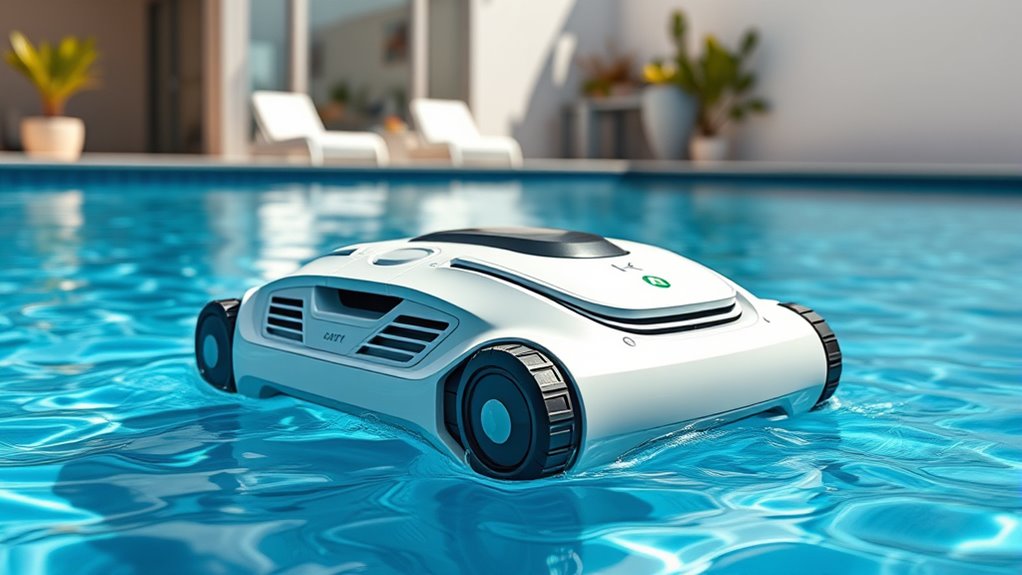 quiet compact pool cleaning