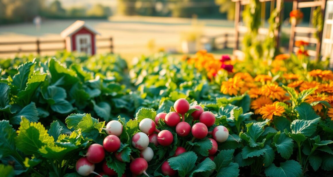 radish companion plants