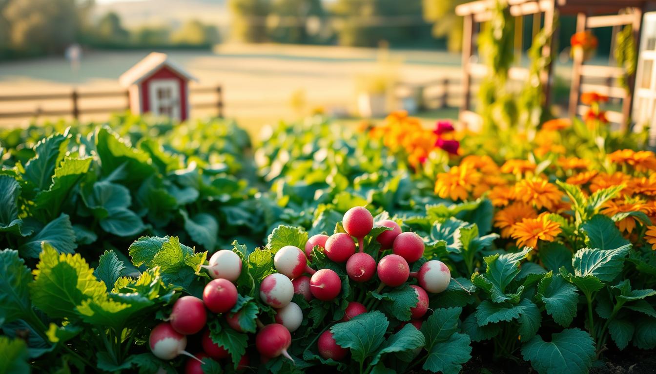 radish companion plants