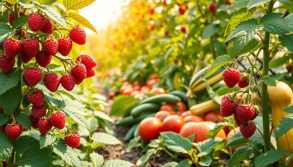 raspberry companion planting guide