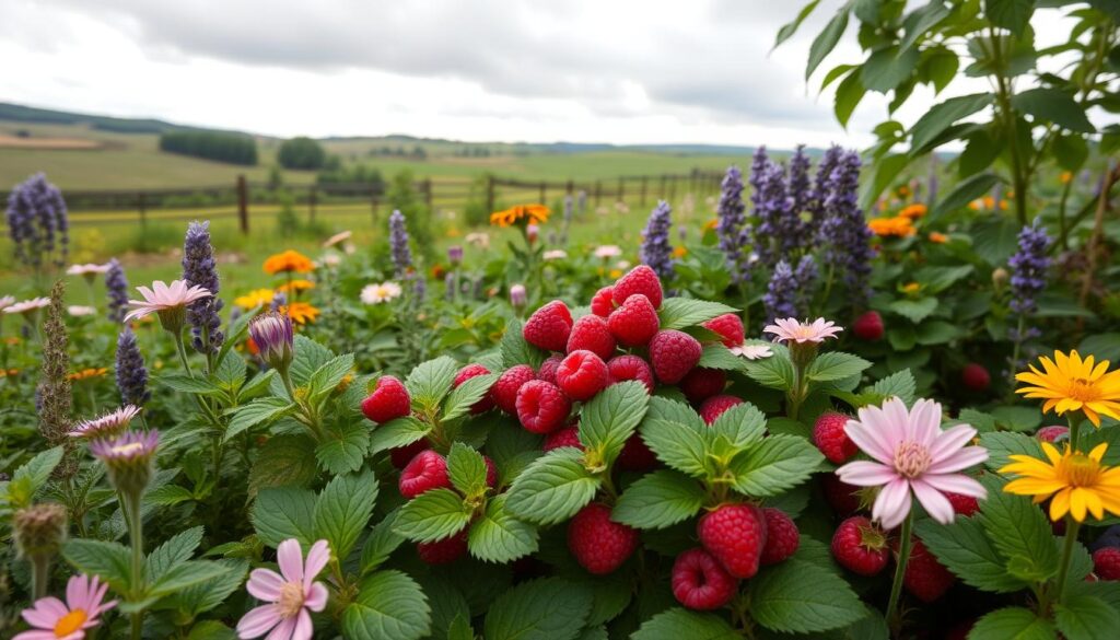 raspberry garden companions