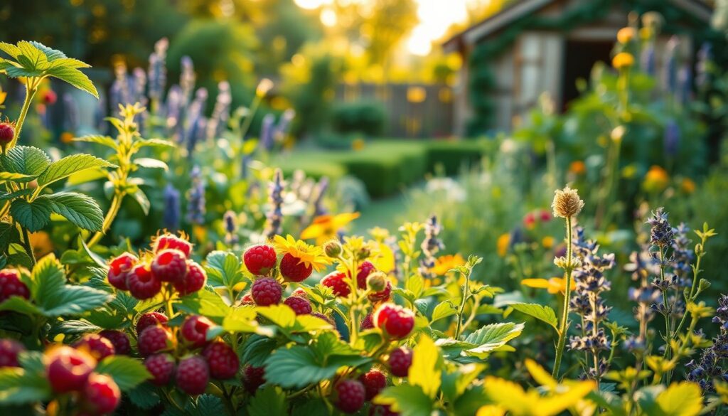 raspberry garden companions
