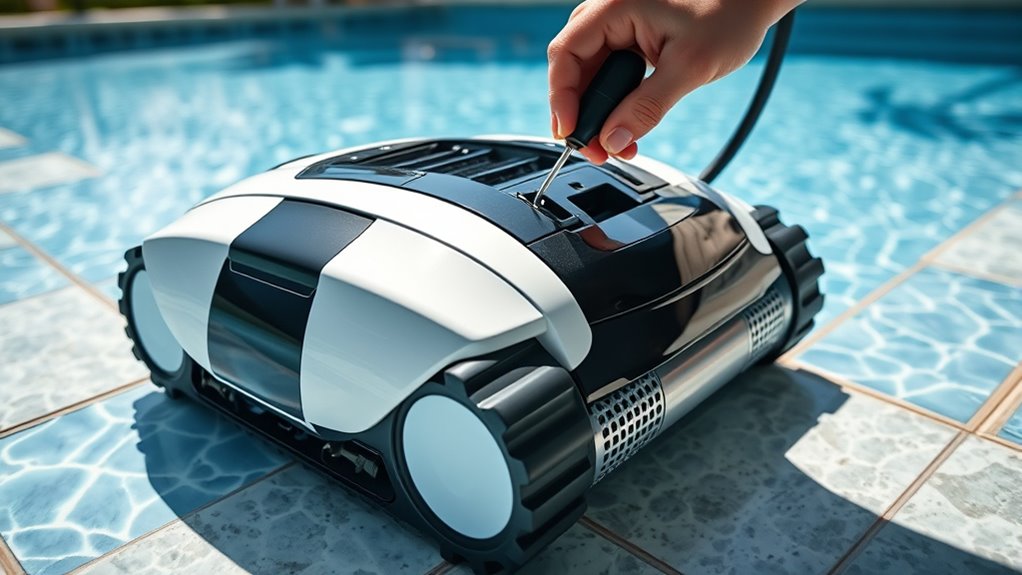 regular robotic cleaner upkeep