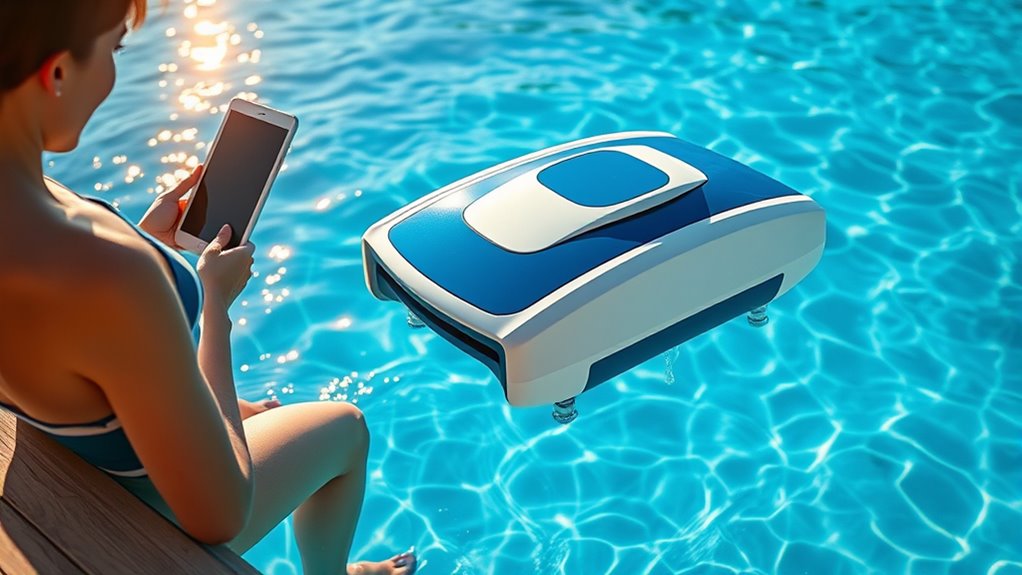remote pool cleaner management