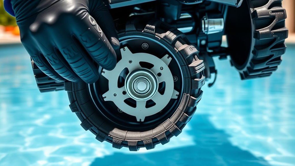 remove old parts carefully