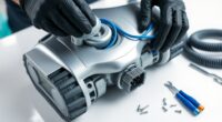 replacing robotic pool cleaner parts