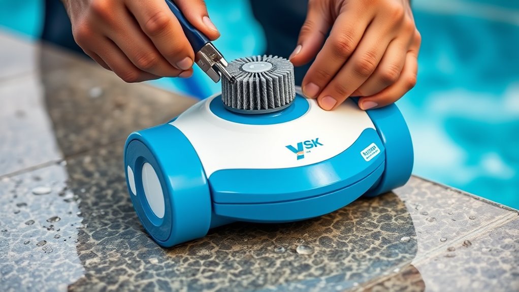 replacing suction pool cleaner parts
