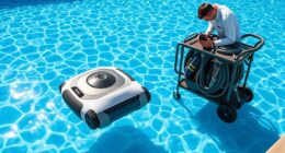 robotic cleaner vs professionals