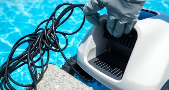 robotic pool cleaner troubleshooting