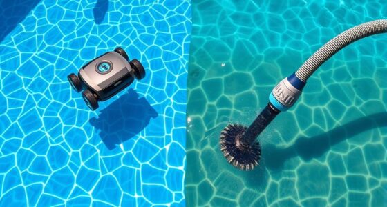robotic vs suction cleaners