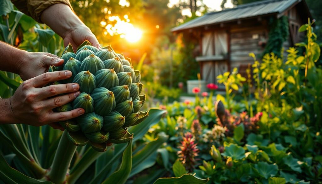 seasonal care for artichokes