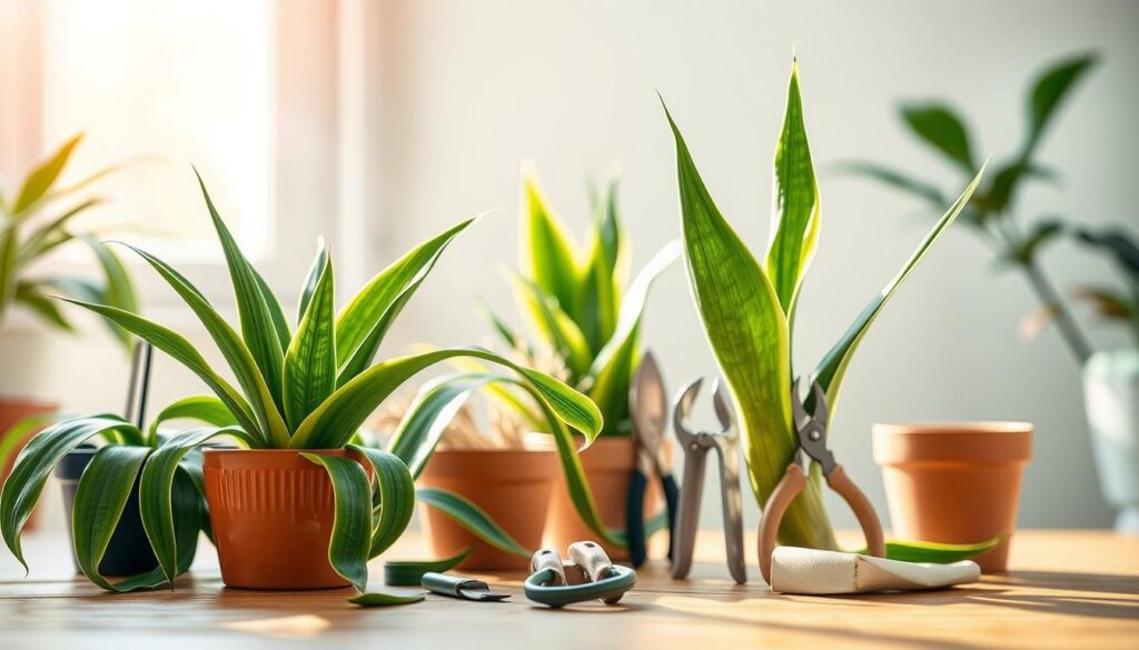seasonal care for snake plants