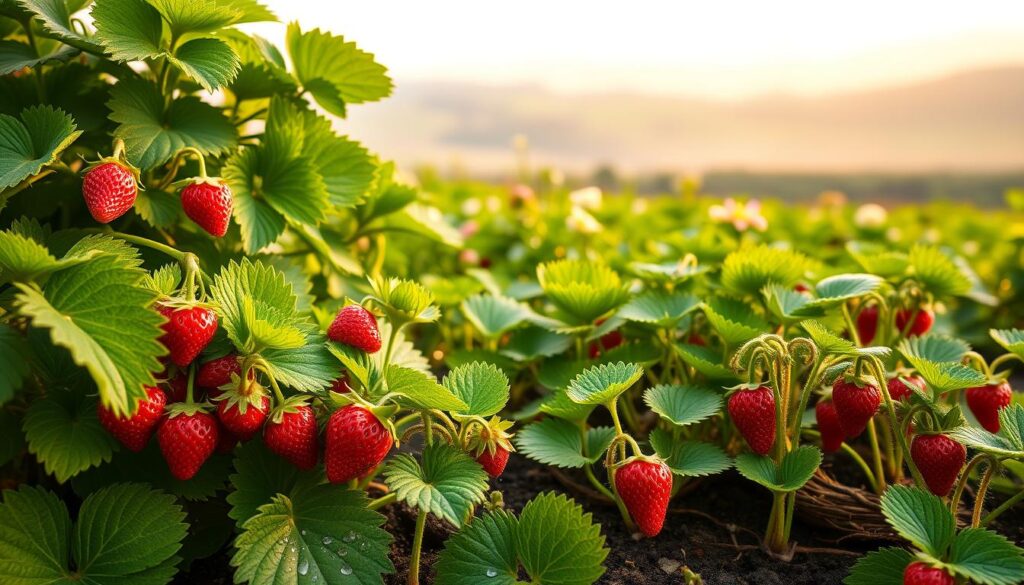 seasonal care for strawberries