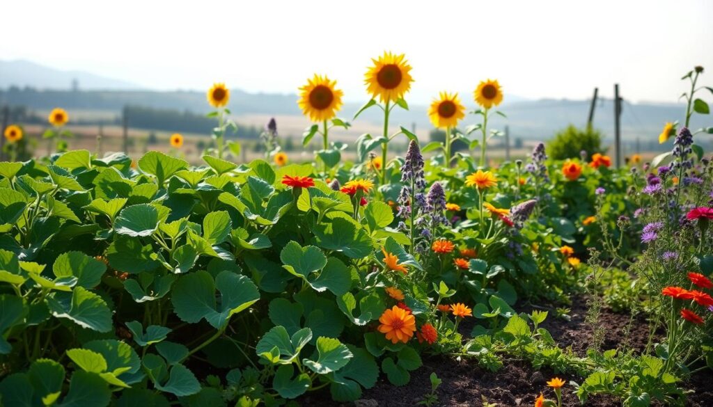 seasonal companion planting for watermelon