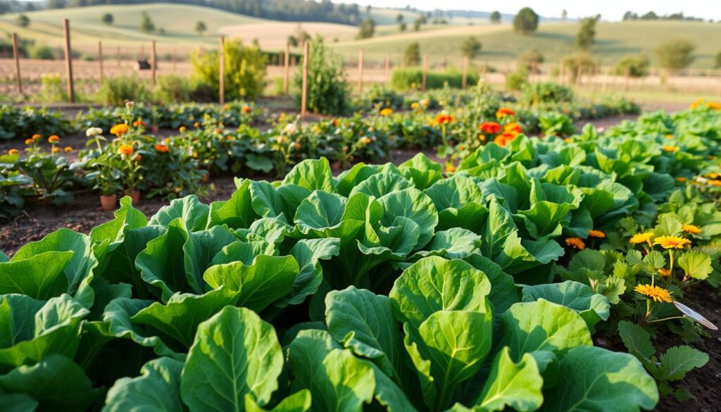 seasonal crop rotation collard greens