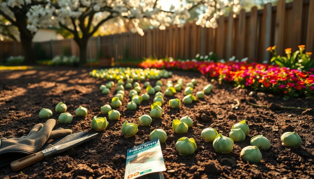 seasonal planting for brussel sprouts