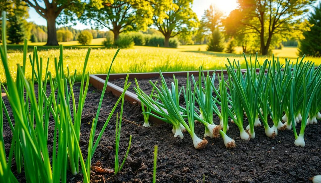 seasonal planting guide for green onions