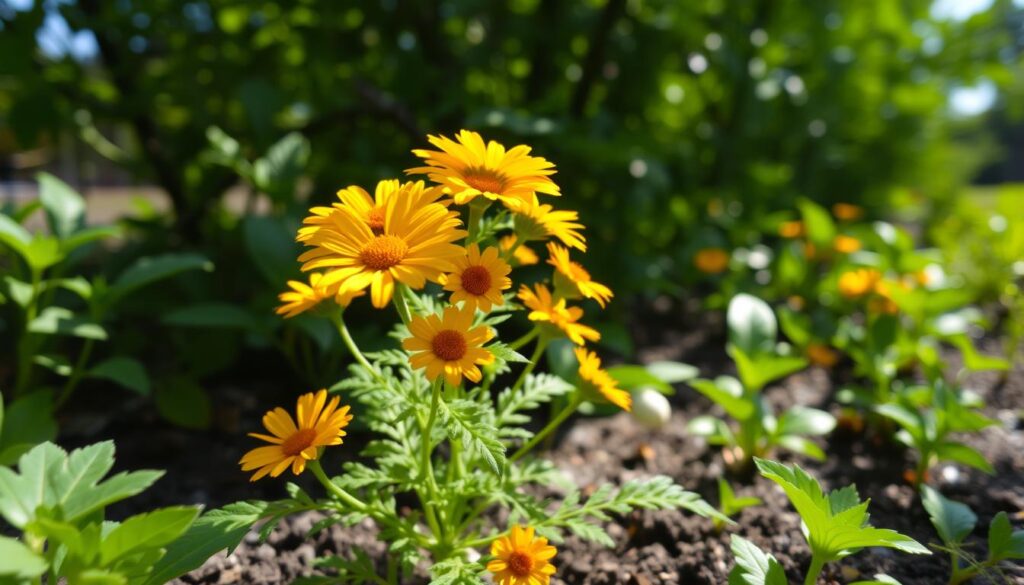 seasonal planting toothache plant