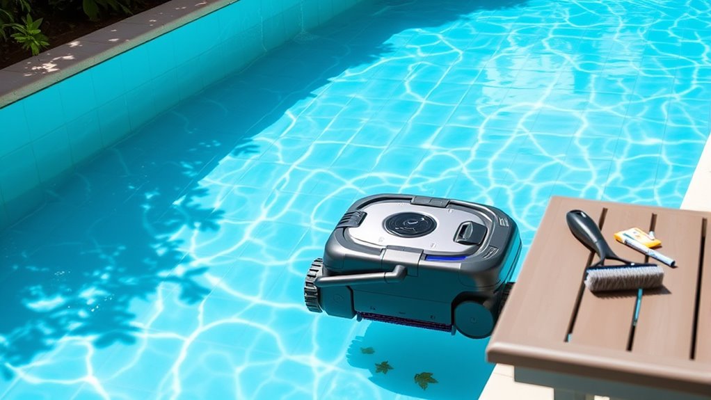 seasonal pool maintenance adjustments